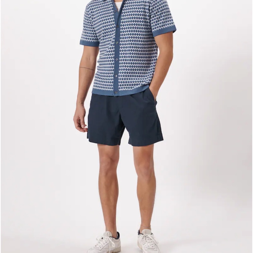 Abercrombie Men’s Linen-Blend Pull-On Shorts (xs) - Picture 2 of 12